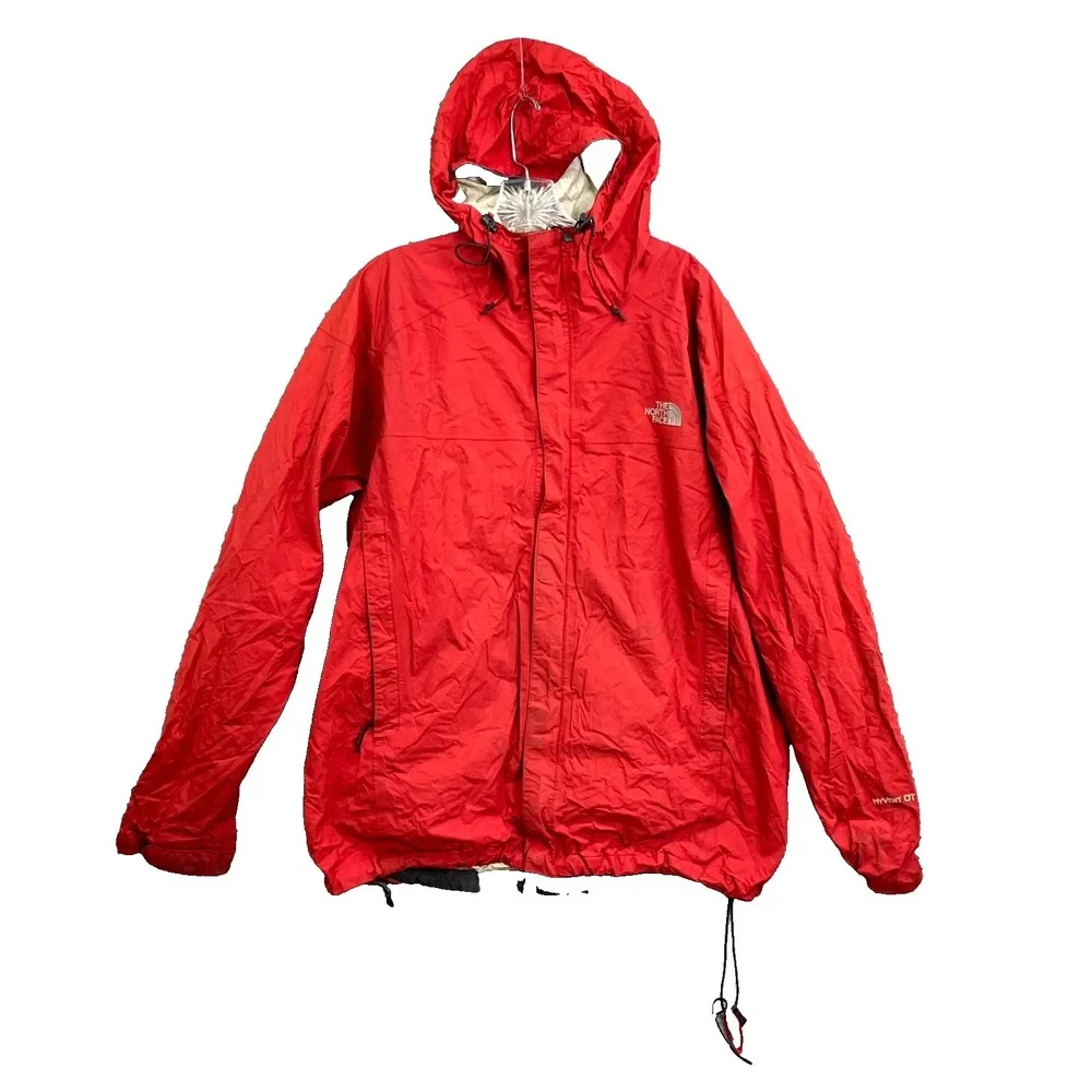 The‎ North Face HyVent Rain Jacket Mens XL Waterproof Gorpcore Hike Camp Outdoor